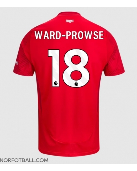 Billige Fotballdrakt Nottingham Forest James Ward-Prowse #18 Replika Hjemmedrakt 2024-25 Kortermet